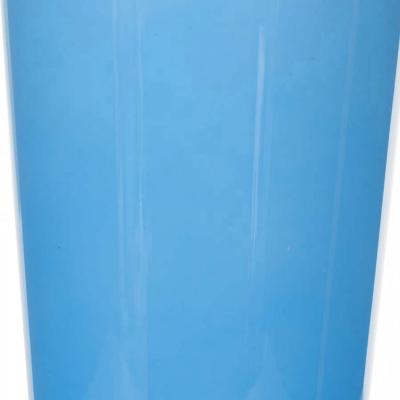 Scandinavian Mid Century Blue Glass Vase