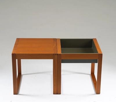 Scandinavian Mid Century Flower Tables in Teak