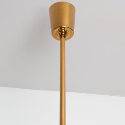 Scandinavian Mid Century Gilt Crown Pendant