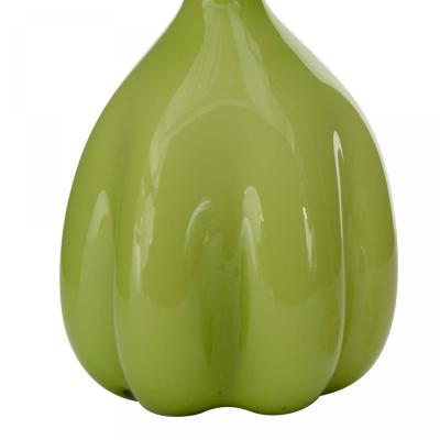 Scandinavian Mid Century Green Glass Bud Vase