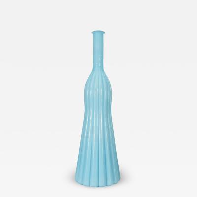 Scandinavian Mid Century Light Blue Bud Vase
