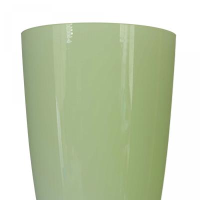 Scandinavian Mid Century Light Green Glass Vase