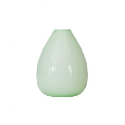 Scandinavian Mid Century Mint Green Glass Bud Vase