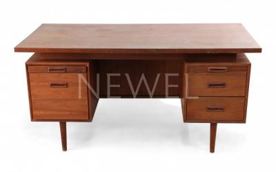 Scandinavian Mid Century Teak Wood Desk