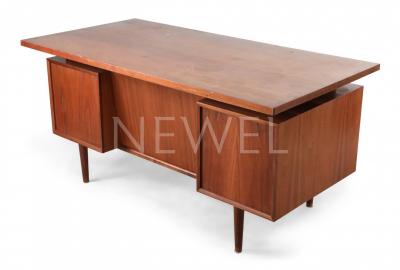 Scandinavian Mid Century Teak Wood Desk