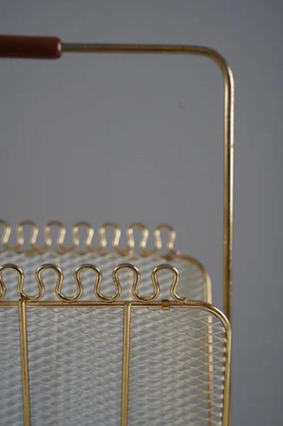 Scandinavian Midcentury Magazine Holder