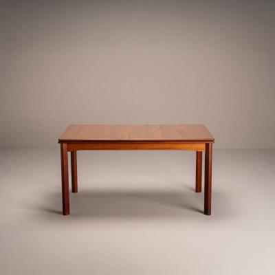 Scandinavian Modern Danish Teak Extendable Dining Table