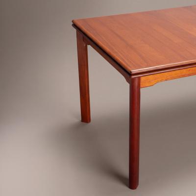 Scandinavian Modern Danish Teak Extendable Dining Table
