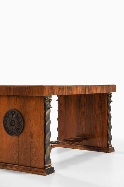 Scandinavian Modern Library Table in Rosewood 1940s