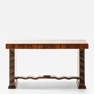 Scandinavian Modern Library Table in Rosewood 1940s