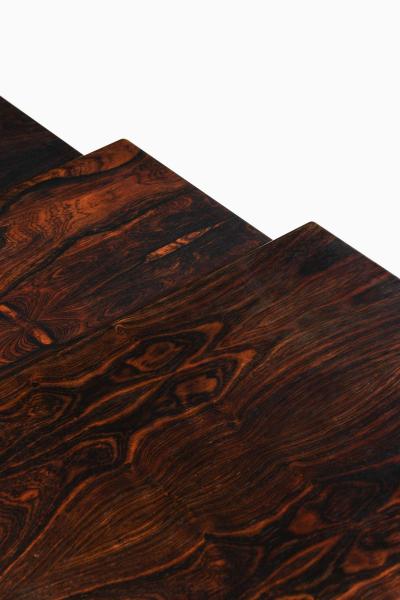 Scandinavian Modern Nesting Tables in Rosewood 1950s