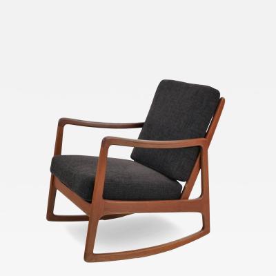 Scandinavian Modern Teak Rocker Designed by Ole Wancher