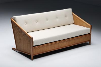 Scandinavian Modern Three Seater Sofa 1950s
