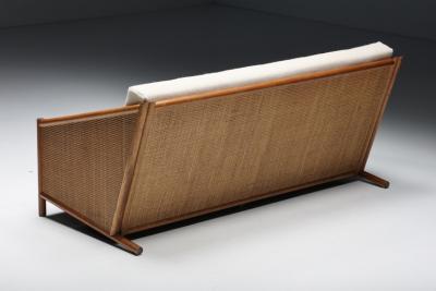 Scandinavian Modern Three Seater Sofa 1950s