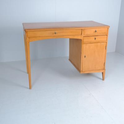 Scandinavian Modern Writing Desk in Birch Finland 1960s