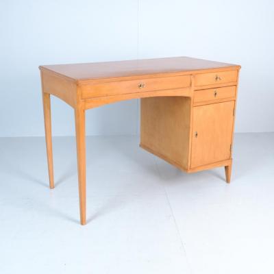 Scandinavian Modern Writing Desk in Birch Finland 1960s