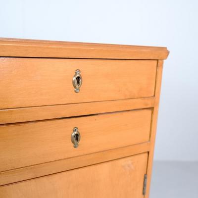 Scandinavian Modern Writing Desk in Birch Finland 1960s
