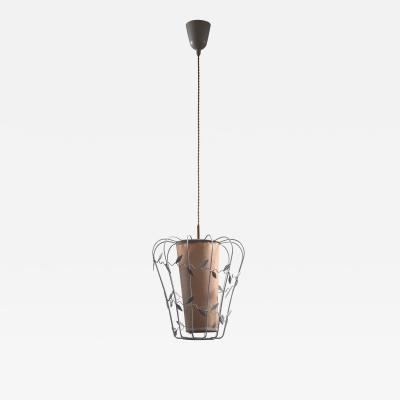 Scandinavian Modern cage pendant