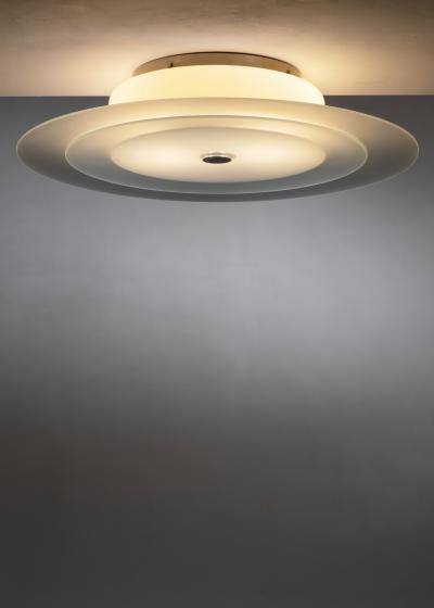 Scandinavian Modern flush mount ceiling lamp