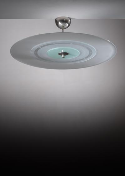 Scandinavian Modern frosted glass pendant lamp