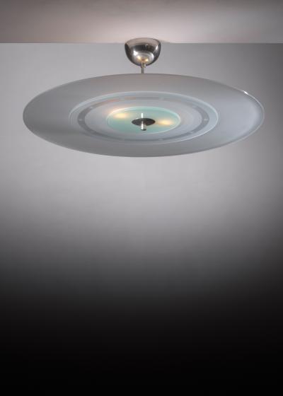 Scandinavian Modern frosted glass pendant lamp