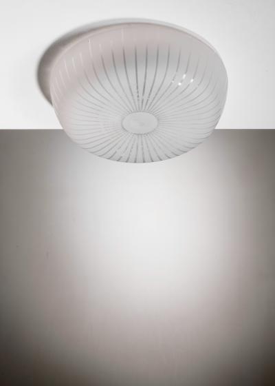 Scandinavian Modern glass ceiling lamp