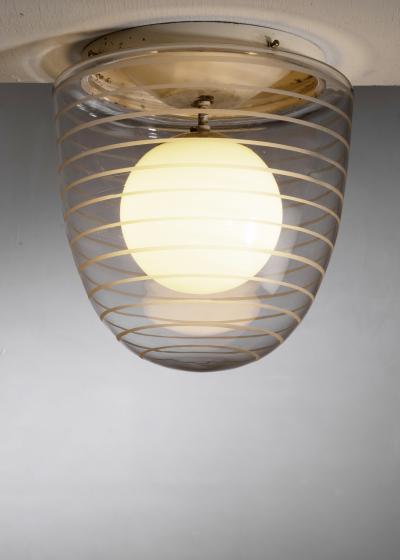Scandinavian Modern glass ceiling lamp