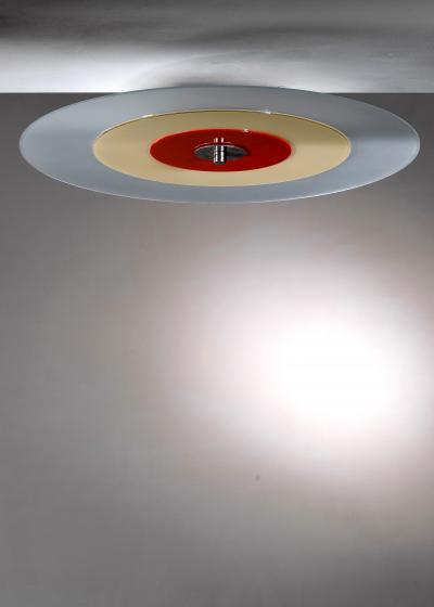 Scandinavian Modern glass ceiling lamp
