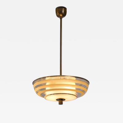 Scandinavian Modern glass pendant