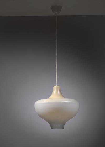 Scandinavian Modern glass pendant