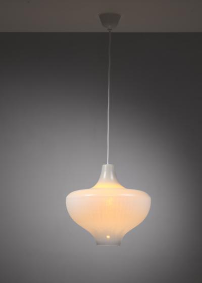 Scandinavian Modern glass pendant