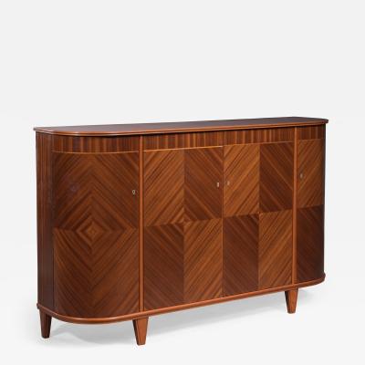 Scandinavian Modern mahogany cabinet
