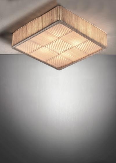 Scandinavian Modern string ceiling lamp