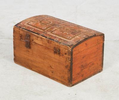 Scandinavian Paint Decorated Box