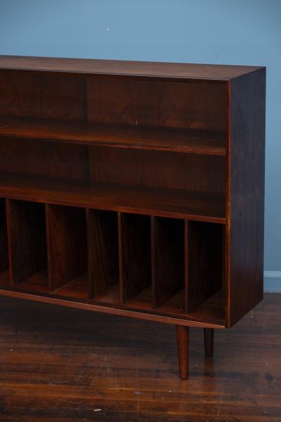 Scandinavian Rosewood Record or Book Shelf