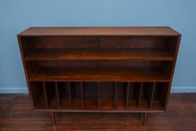 Scandinavian Rosewood Record or Book Shelf