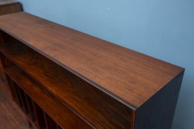 Scandinavian Rosewood Record or Book Shelf