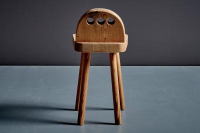 Scandinavian Sauna Stool made of solid Pine