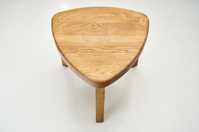 Scandinavian Solid Wood Nesting Tables Scandinavia ca 1970s