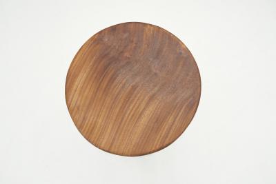 Scandinavian Tripod Wood Stool Scandinavia ca 1950s