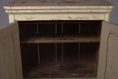 Scandinavian folk art cabinet