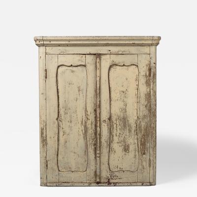 Scandinavian folk art cabinet