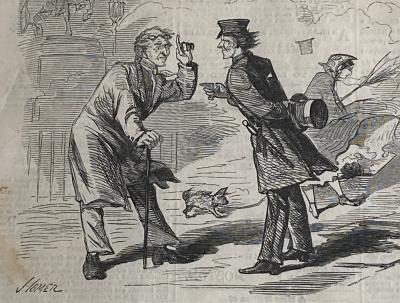 Scene in Unin Square New York on a March Day 