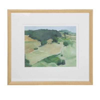 Scenic Impressionistic Landscape Painting