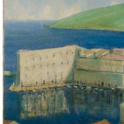 Scenic View of Port Town