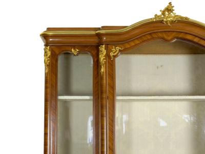 Schmit Cie French Louis XV Style Antique Bookcase Cabinet Bookshelf by Schmit Cie