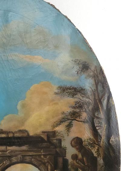 School of Rome Fantasy Painting Italy circa 1800