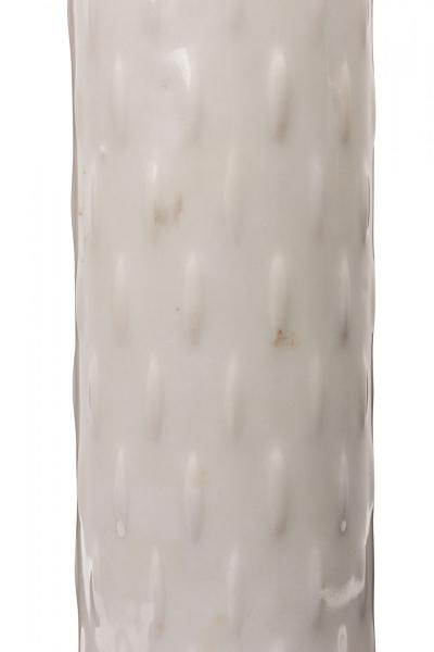Schumann Artzberg Bavarian German Mid Century White Porcelain Raised Vertical Li