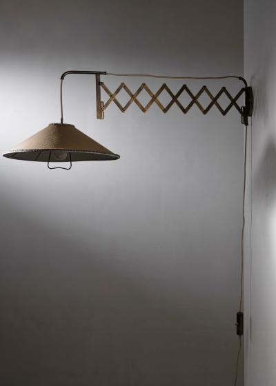 Scissor wall lamp