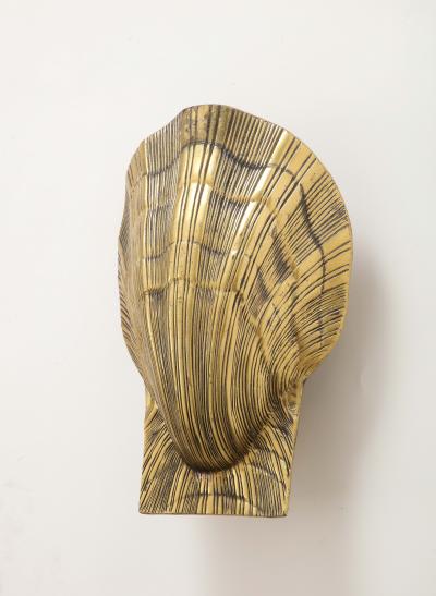 Sconces shell bronze from 1970